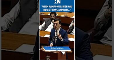 #Shorts | “When Manmohan Singh was India’s FM..”: Gohar Ali Khan | Pakistan Parliament | PM Modi