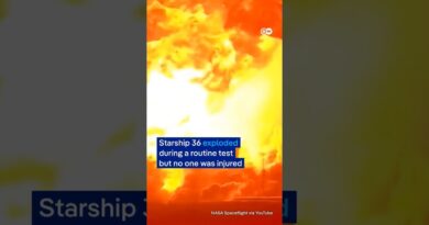 SpaceX Starship 36 explodes in a fiery eruption during routine testing | DW News
