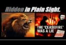 (STAGED). CEASEFIRE WAS A LIE TO PROPAGATE MORE WAR. Mannarino