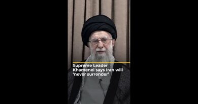 Supreme Leader Khamenei says Iran will ‘never surrender’ | AJ #shorts