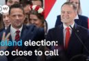 The two rivals contesting Poland’s presidential elections are both claiming victory | DW News