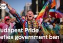 Thousands of LGBTQ activists took to the streets despite a ban by the Hungarian government | DW News