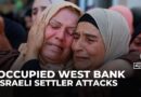 Three Palestinians killed in occupied West Bank by settlers, Israeli troops