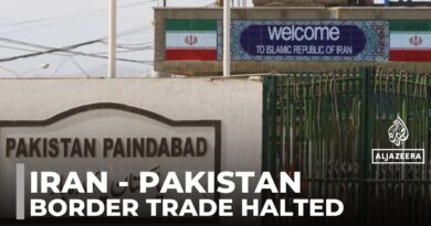 Trade disrupted at Iran-Pakistan border amid regional tensions