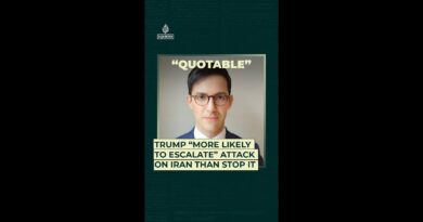 Trump “more likely to escalate” attack on Iran than stop it