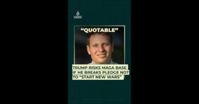 Trump risks MAGA base is he breaks pledge not to “start new wars”