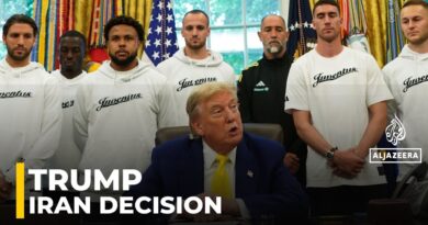 Trump says he has not made a final decision yet on Iran
