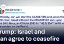 Trump says Israel and Iran have agreed to a ceasefire | DW News