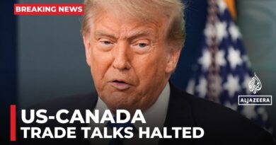 Trump says US ending trade discussions with Canada over digital tax
