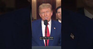 Trump Speaks After U.S. Bombs Key Iran Nuclear Sites