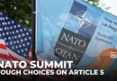 Trump’s budget demands, Iran to split NATO summit focus