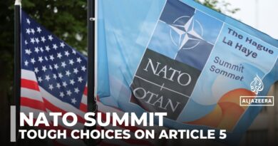 Trump’s budget demands, Iran to split NATO summit focus
