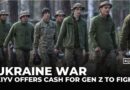 Ukraine offers cash incentives to lure young recruits amid troop shortages