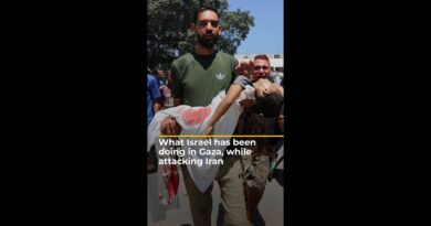 What Israel has been doing in Gaza, while attacking Iran | AJ #shorts