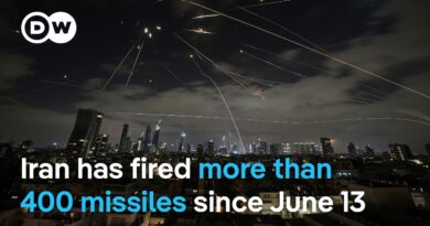 What kind of weapons has Iran used in its attacks on Israel? | DW News