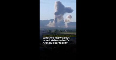 What we know about Israeli strike on Iran’s Arak nuclear facility | AJ#shorts