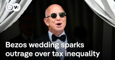 Why Bezos’ opulent wedding is fueling anger over the political influence of the ultra-rich | DW News