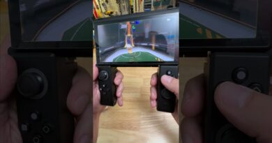 A dual-screen gaming handheld that transforms