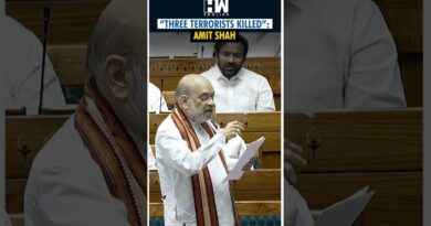 Amit Shah tells Parliament that three terrorists were killed by forces under Operation Mahadev.