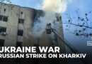 At least 27, including 3 children, wounded in Russian drone strike on Ukraine’s Kharkiv