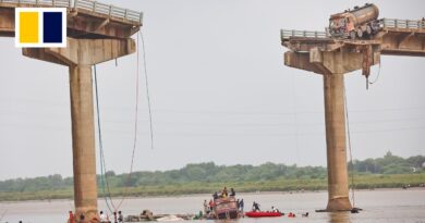 At least 9 killed in bridge collapse in India’s western Gujarat state