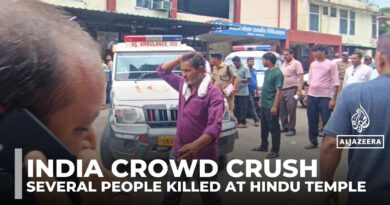 At least seven killed in crowd crush at Hindu temple in India’s Haridwar