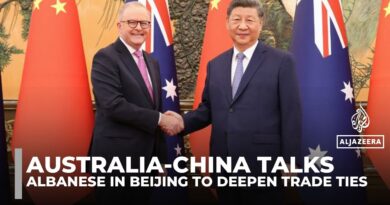 Australian PM Albanese visits China to boost trade ties amid tensions over security and AI proposals