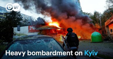 Barrage of Russian drones and missiles strikes Kyiv, killing at least 6 | DW News