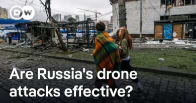 Barrage of strikes on Kyiv cause damage, leaving one dead | DW News