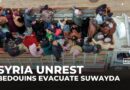 Bedouin families evacuate Syria’s Suwayda as fragile ceasefire holds