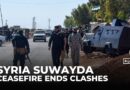Ceasefire Declared in Suwayda After Clashes Between Bedouins and Druze