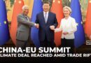 China-EU summit ends in climate deal as talks strain over trade, Ukraine and imbalance