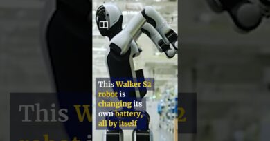 China’s first humanoid robot that can change its own batteries