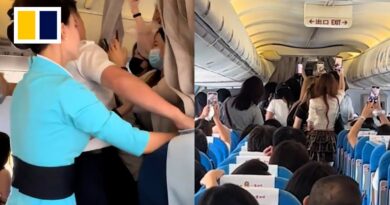 Chinese fans storm business-class cabin on taxiing plane to meet actor