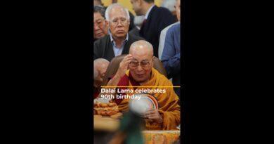 Devotees around the world celebrate the Dalai Lama’s 90th birthday | AJ #shorts