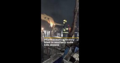 Dozens dead in pharmaceutical factory blast in southern India | AJ #shorts