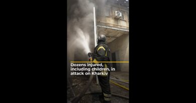 Dozens injured, including children, in Russian attack on Kharkiv | #ajshorts