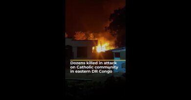 Dozens killed in attack on Catholic community in eastern DR Congo | AJ #shorts