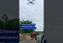 Drone rescues man from flooded river in China | DW News
