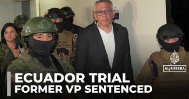 Ecuador ex-VP Jorge Glas sentenced to 13 more years for embezzling public funds