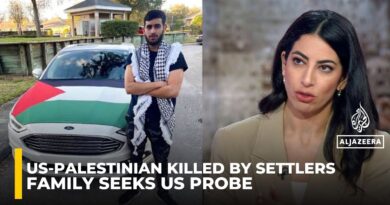 Family of Palestinian-American slain by Israeli settlers in occupied West Bank calls for US probe