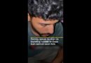 Family speak to man in burning rubble in Gaza but cannot save him | AJ#shorts
