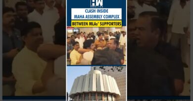 Fight erupts in Maharashtra assembly between BJP, NCP (SP) supporters after Padalkar-Awhad spat.