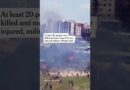 Fighter Jet Crashes Into School in Bangladesh