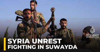Fighting continues in Syrian city of Suwayda despite ceasefire announcement