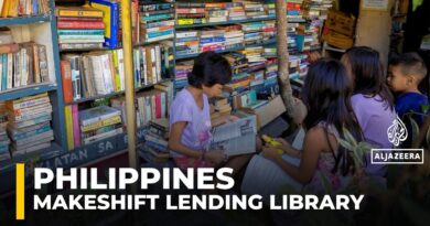 Filipino retiree’s home-turned-library inspires children to read