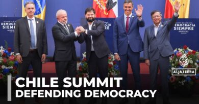 Five nations meet in Chile to launch global alliance to defend democracy