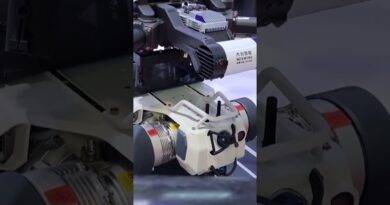 Flying robot dog debuts in Beijing