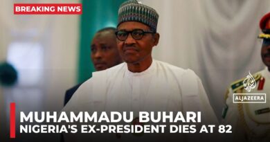 Former Nigerian president Muhammadu Buhari dies after prolonged illness in London, aged 82