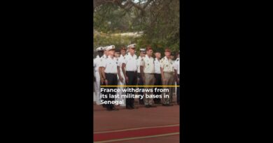 France withdraws from its last military bases in Senegal | AJ #shorts